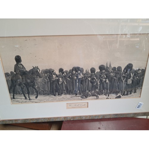 1165 - x11 framed historical prints incl ink engraving of Durham Cathedral, framed Indenture, 