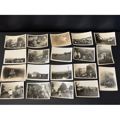 287 - Romany/Gypsy interest: A collection of early-mid 20th Century photographic postcards of Yorkshire an... 