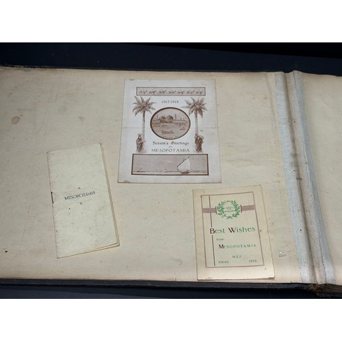 289 - A WW1 1916-18 photo album of Mesopotamia (Baghdad and Basra), 596 Mechanical Transport Coy A.S.C., p... 
