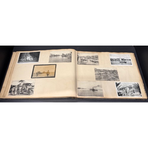 289 - A WW1 1916-18 photo album of Mesopotamia (Baghdad and Basra), 596 Mechanical Transport Coy A.S.C., p... 
