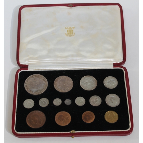 110 - A George VI 1937 Coronation Specimen coins.