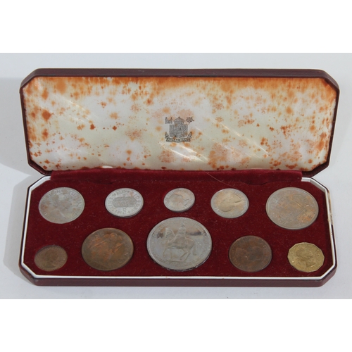 114 - Queen Elizabeth II 1953 10 coin specimen set.