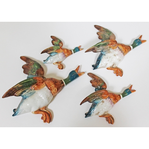 362 - A set of four Beswick flying ducks.