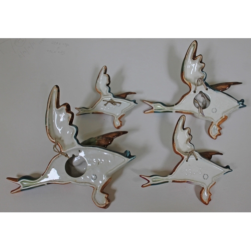 362 - A set of four Beswick flying ducks.