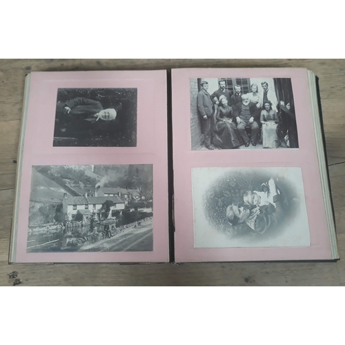 430 - A late Victorian album of photographs circa 1900, mainly of Quaker interest.