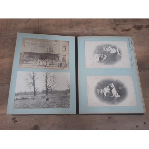 430 - A late Victorian album of photographs circa 1900, mainly of Quaker interest.