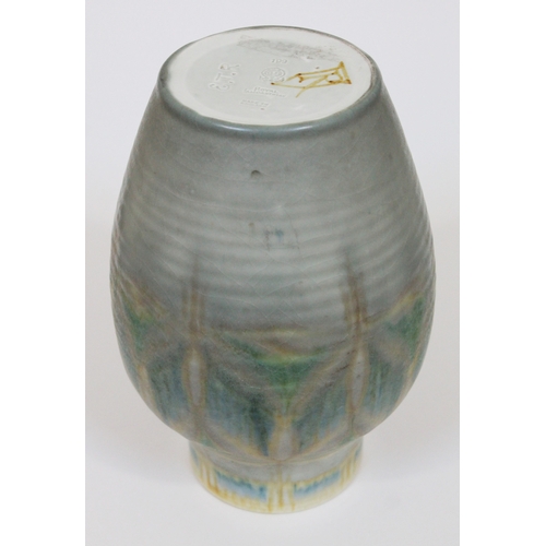 302 - A Pilkington's Royal Lancastrian vase by Gladys Rogers and Edward Radford, number 199, impressed and... 