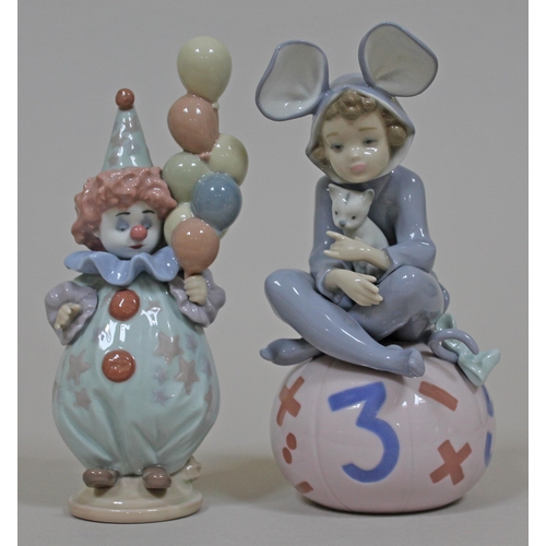 312 - Two Lladro figures no 5883 and 5811, height 18cm.