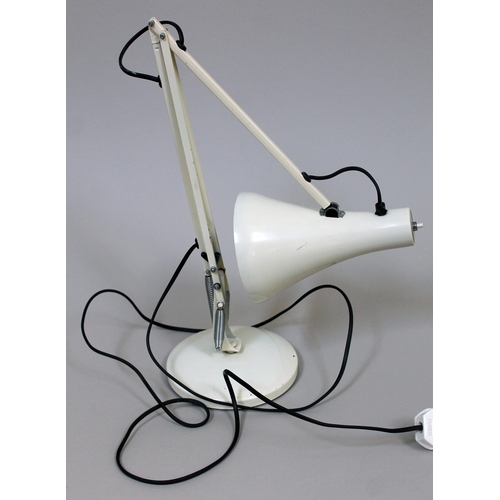 62 - A white Anglepoise Lighting Ltd anglepoise lamp.