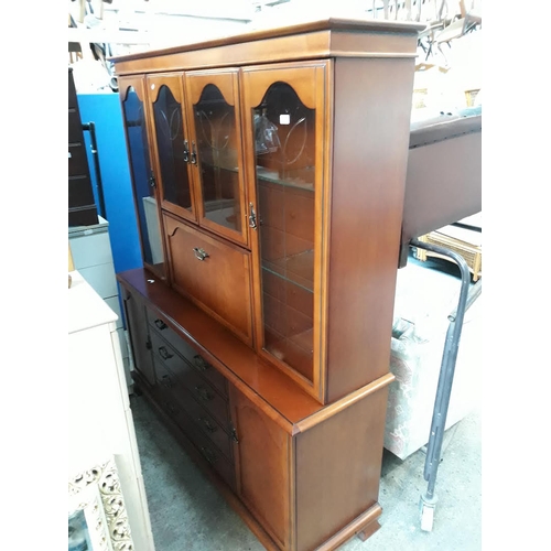 662 - A reproduction lounge display cabinet