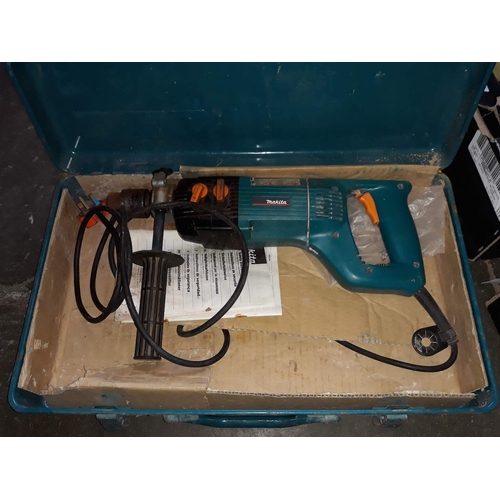 178 - A cased Makita hammer drill