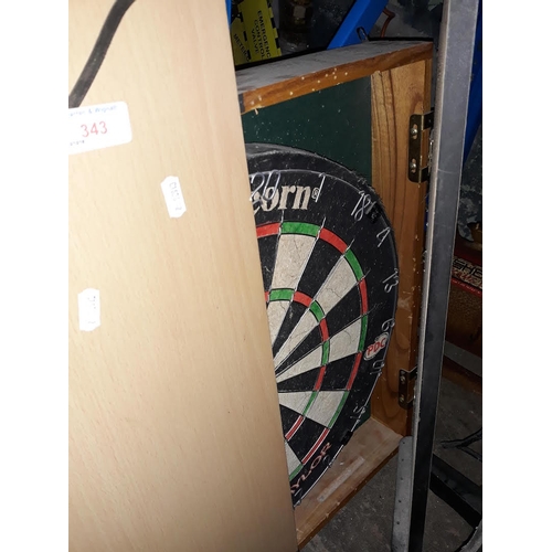 343 - A darts board