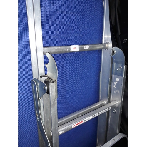 345 - Aluminium step ladder