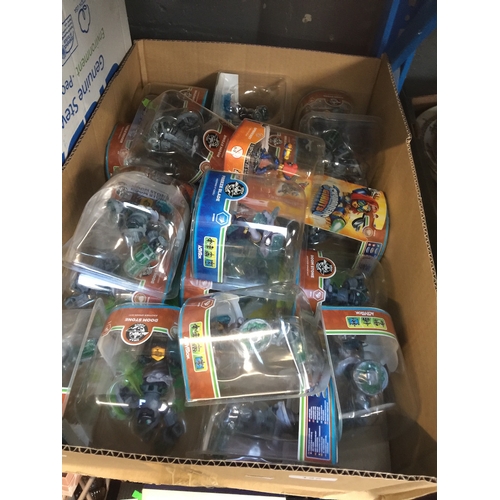 125 - A box of Skylanders