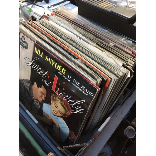 178 - A box of LP records