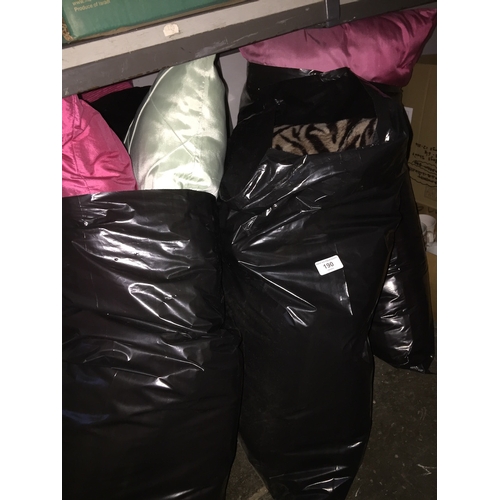 190 - 5 bags of cushions