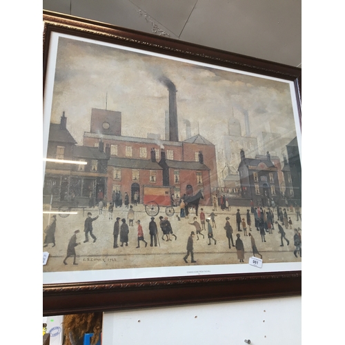 981 - A Lowry print