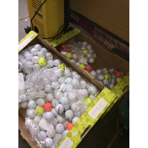 215 - 2 boxes of golf balls (400)