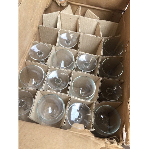 224 - A box of glasses