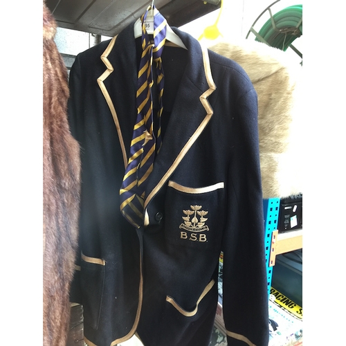 95 - A school blazer and tie - BSB