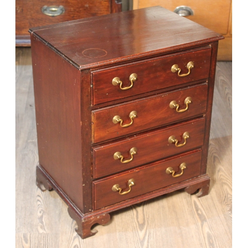 79 - An apprentice chest of drawers, height 54cm.