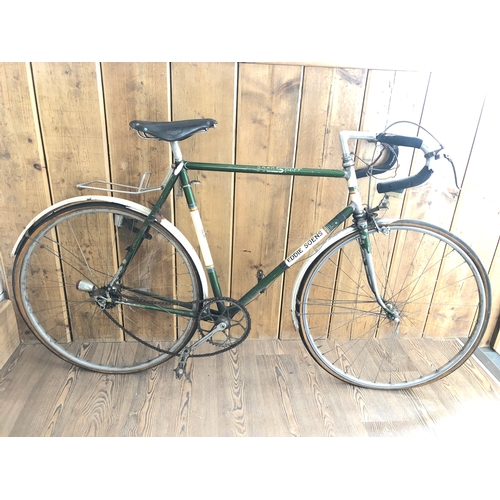 569 - An Eddie Soens Cycles of Liverpool 57cm 'Sport' road/touring bicycle with Brooks saddle