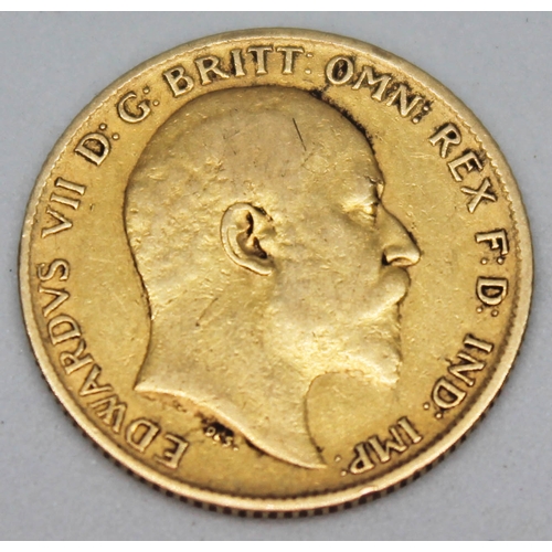 230 - Edward VII 1904 half sovereign.