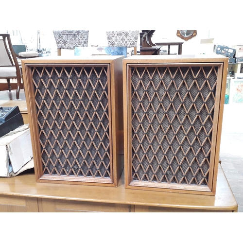 527 - A pair of late 1960s Pioneer CS-35 loud speakers.