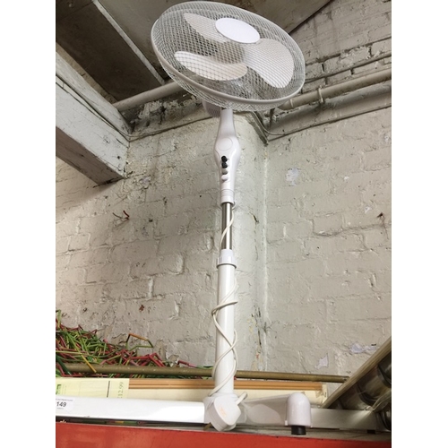 149 - A pedestal oscillating fan