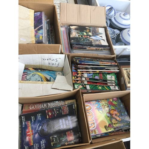 427 - 6 boxes of Marvel style comics