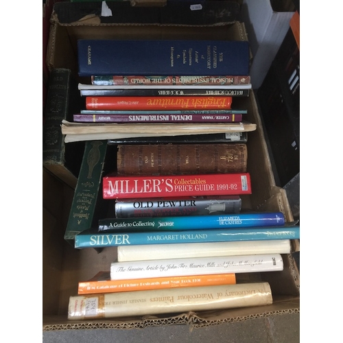 441 - A box of books on antiques