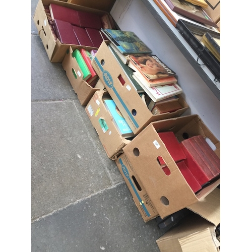 448 - Six boxes of books