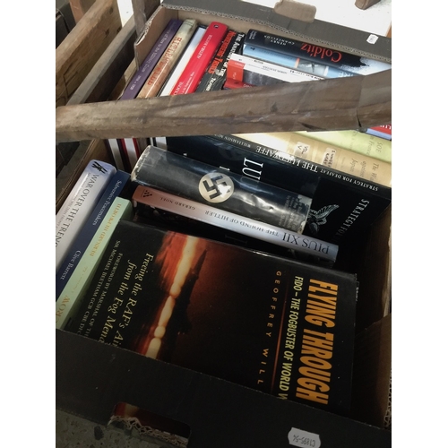 491 - A box of history of war books