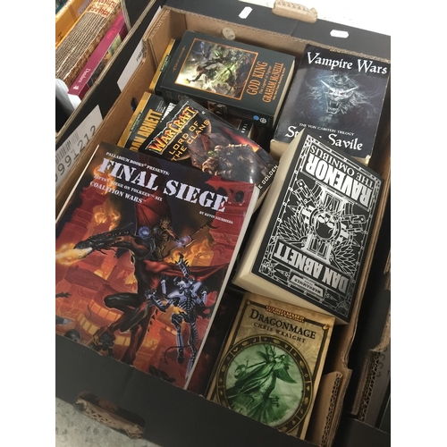 493 - A box of War Hammer books