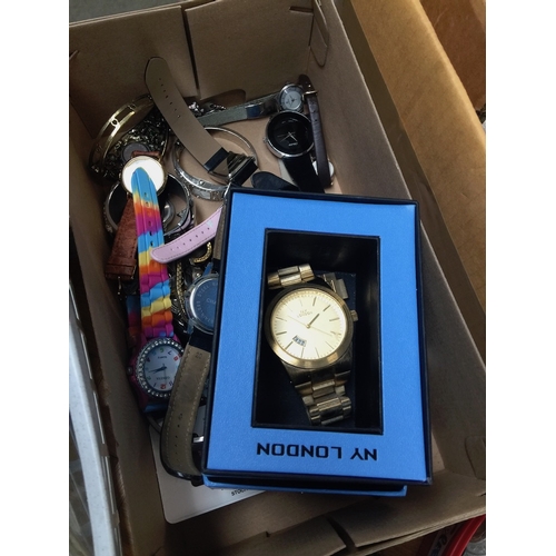 687 - Box of watches