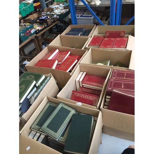 1150 - 10 boxes of books -Dickens /Neville Shute /DH Lawrence