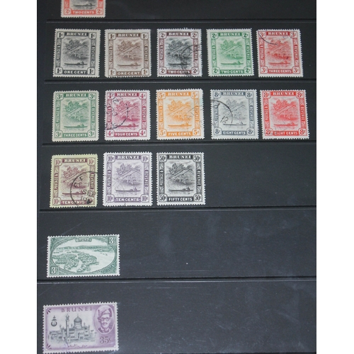 388 - A stamp album, high value far east collection, 55 Hagner Sides,