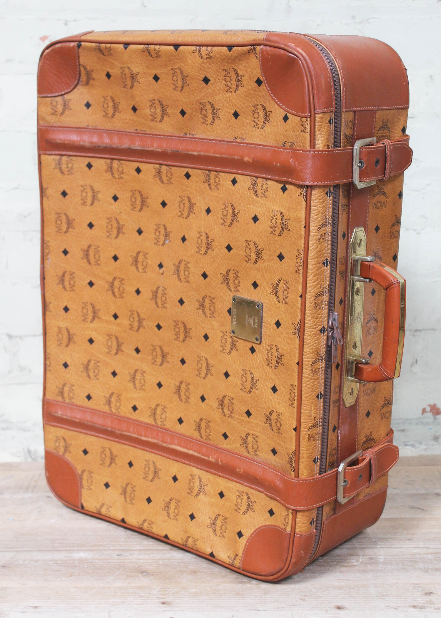MCM Leather Vintage Luggage