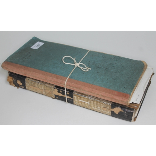 250 - Two old Dentist's account books from A.P. Lewis Morecroft Road Rock Ferry Wirral, covering the perio... 