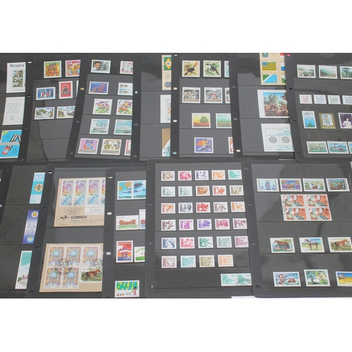 272 - A Brazil stamp collection 1981-85 in good condition on 26 sides CV £300.