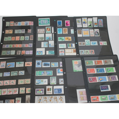 273 - A Uruguay stamp collection on 15 sides, mint/used