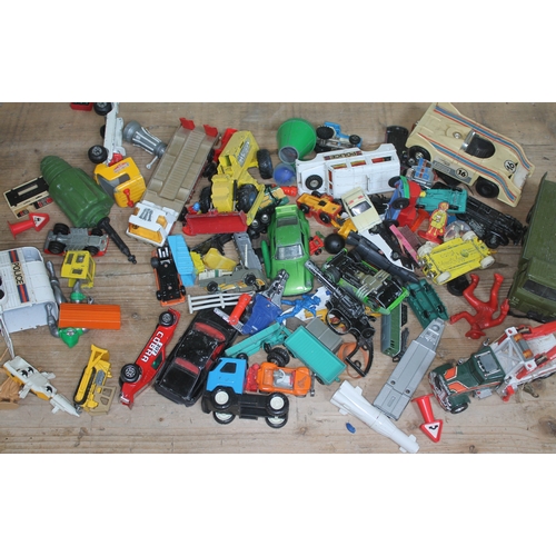 285 - A box of die-cast model vehicles including Matchbox, Dinky, Corgi etc.