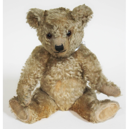 291 - A 1930s musical teddy bear.