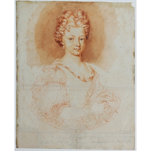 21 - Bernard Picart (French 1673-1733), Maria Luisa of Savoy (1678-1714), Queen Consort of Spain, 3/4 len... 