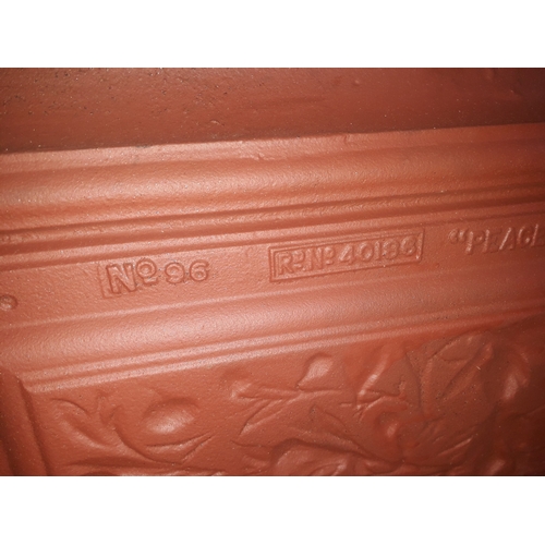 54 - A Victorian cast iron fire place 