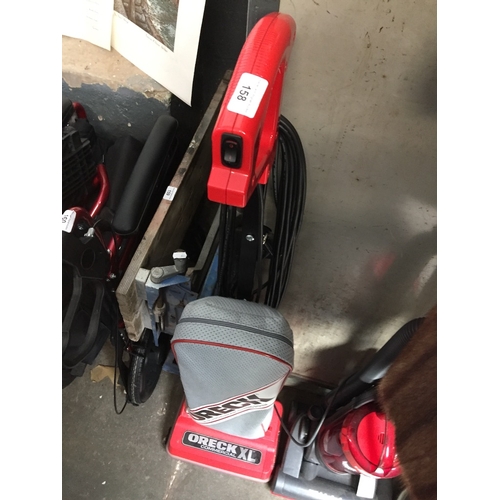 158 - Oreck Commercial XL upright vacuum cleaner.