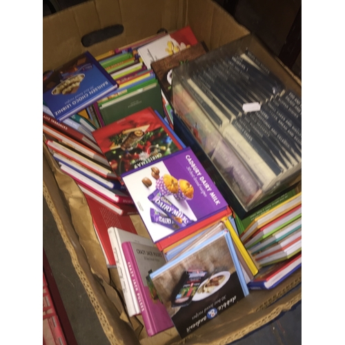 101 - A box of cookery books