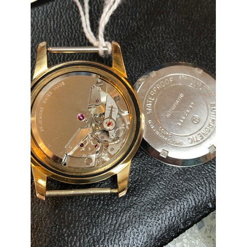 105 - Two 1950s gold plated automatic wristwatches comprising a Sully Special and a Joko, both with signed... 