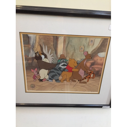 820 - A Walt Disney, Winnie the Pooh, limited edition serigraph cel, edition size 2500, with certificate o... 