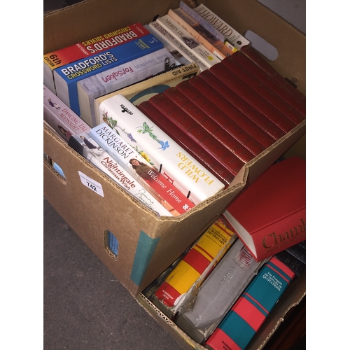 742 - Three boxes of books